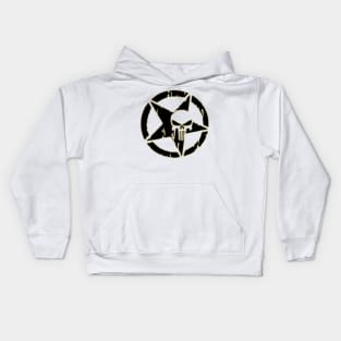 Tactical Skull Star Kids Hoodie